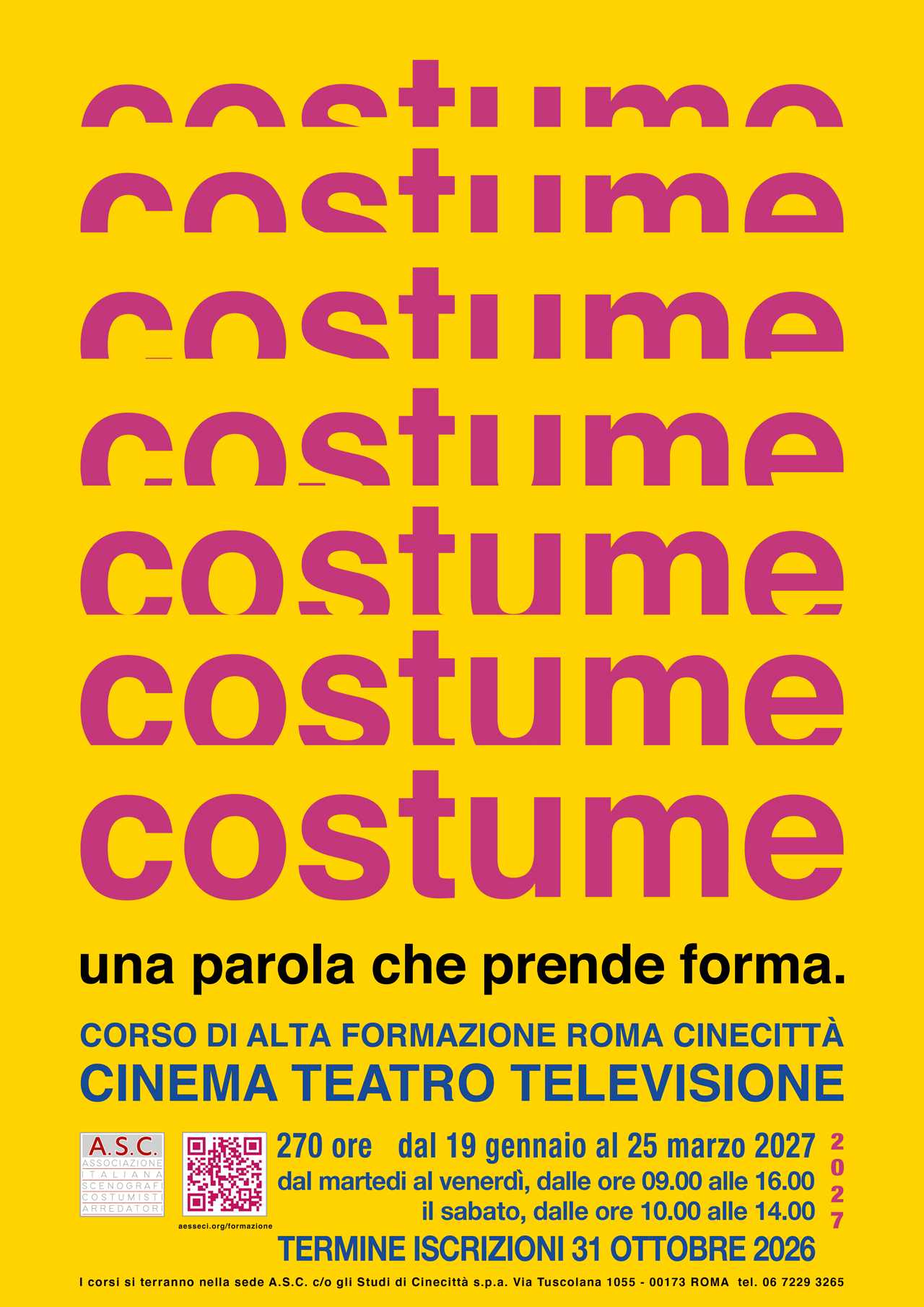 loc corso costume asc 2027