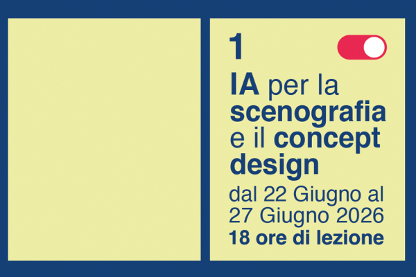 Corso di aggiornamento IA per la Scenografia e il Concept Design