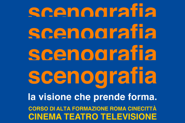 CORSO DI ALTA FORMAZIONE DI SCENOGRAFIA 2026